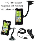 KFZ Autohalterung Halter für das HTC HD7 Schubert inkl. Ladekabel “Made in Germany”.