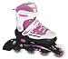 SFR Camden Girls Adjustable Inline Skates - Medium (UK12 Jnr - UK2)