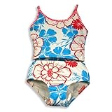 Girlfriends by Anita G Designer Clothes. - Toddler Girls 2 Piece Tankini Swimsuit, Red, White, Blue (Size 2T)