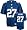 Brandon Jacobs New York Giants Blue NFL Replica Jersey - Small