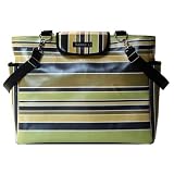 Black Stripe Lexington Diaper Bag