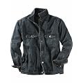 All Size - Dunkelblaue Jeansjacke von All Size bis Gr��e 8XL