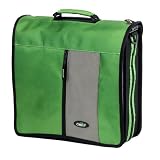 Caseit Dual500 Dual Ring Zipper Binder, Extra Large, Green 51udX0tDrGL. SL160 Caseit Dual500 Dual Ring Zipper Binder, Extra Large, Green