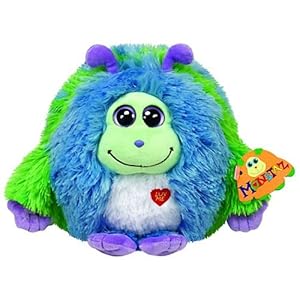 TY Monstaz Benny Plush Toy BLUE/GREEN