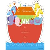Noah's Ark Baby Shower Invitations (10 count)