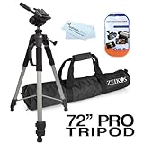 Pro 72" Super Strong Tripod With Deluxe Soft Carrying Case For Panasonic Lu ....