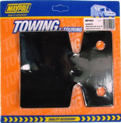 Maypole Bumper Protector Black for towing and caravan touring