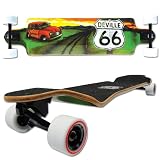 Deville - Interstate Dropthrough Bamboo Performance Longboard- USA Import