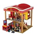 KidKraft Firehouse with Truck and 20 Pc Accessories