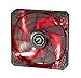 BitFenix BFF-LPRO-14025R-RP Spectre Pro 140mm LED Case Fan, Red