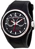 Rip Curl Men's A1048-BLK Ventura Tidemaster 2 Black PU Rubber Tide Watch