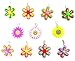 AVIRGO 11 pcs Metal Clothes And Bags Decoration Zipper Pull Keyring Carabiner Set # 44-2