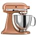KitchenAid KSM152PSCP Custom Metallic Series 5-Quart Mixer, Satin Copper