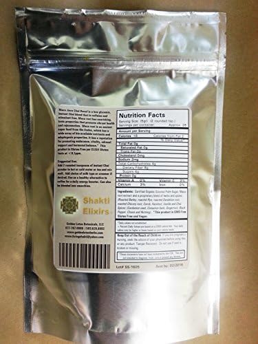 Golden Lotus Herbs Chai Tea (Maca Jahva Chai - Caffeine Free, 5 oz)