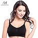 Anmengte Womens Seamless Push Up Nursing Bra Comfort Sleep Maternity Bralette