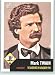 2009 Topps American Heritage #1 Mark Twain - Writer (Adventures of Huckleberry Finn)(...