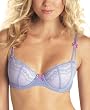 Betsey Johnson Women's Eyelet Lace 3 Section Foam Demi