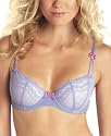 Betsey Johnson Women's Eyelet Lace 3 Section Foam Demi