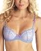 Betsey Johnson Women's Eyelet Lace 3 Section Foam Demi