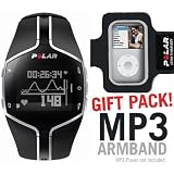 Polar FT80 Heart Rate Monitor Black with MP3 Armband Review