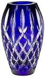 Waterford Jim O'Leary Araglin Prestige Cobalt 7-Inch Vase