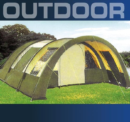 MAXI 4 Personen Camping Automatik Schnellaufbau Zelt original ELECSA 3156