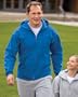 Port & Company Men's Big Full Zip Hooded Sweatshirt. PC90ZH