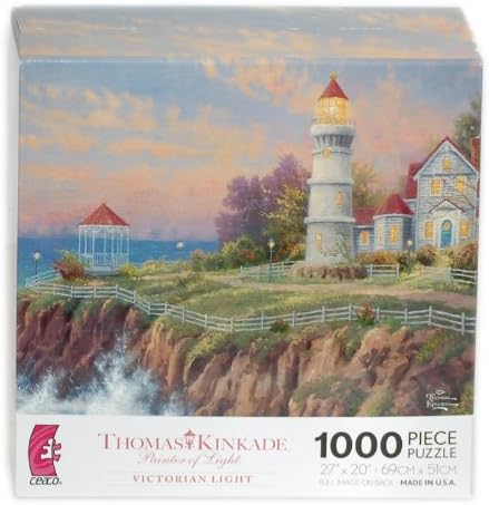 THOMAS KINKADE Painter of Light VICTORIAN LIGHT 1000 Piece Jigsaw Puzzle