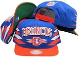 Denver Broncos Diamond Two Tone Plastic Snapback Adjustable Snap Back Hat / Cap