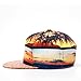 Fashion 3D Beach Snapback Cap Hip-Hop Baseball Cap Fitted Hats Novelty Hat