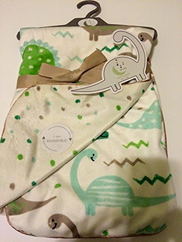 Baby Blankets Dinosaurs Reversible by Sweet Lullaby