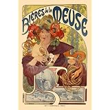 Poster of Bieres de la Meuse, by Alphonse Mucha (Print On Demand)