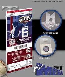 2009 Yankees Game 6 World Series Mini Ticket