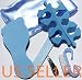 7 Piece PEDICURE SPA SET Nail Clipper File Callus Cuticle Brush Toe Seperator