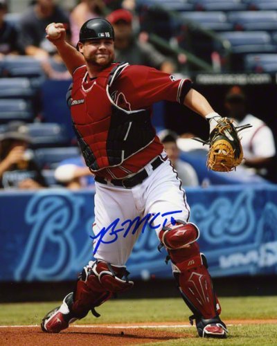 Brian McCann Autographed 8x10 Photograph | Details: Atlanta Braves