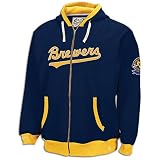 Brewers Mitchell & Ness MLB Line Drive Hoody - Men's