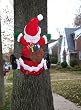 Santa Splat Tree Wrap