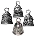 Guardian&reg; Bell for your Harley-Davidson&reg; motorcycle, bike, automobile, or use a key ring. All pewter. US Navy, US Army, US Air Force, or Flame Bell. Made in USA.