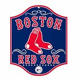 MLB Boston Red Sox 11-by-13 Wood Sign