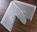 NEW! 27mm 4 Discs CD DVD Storage Case Frosty Clear 2 Pk Four Tray Holder Box Premium MegaDisc