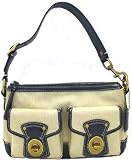Coach Legacy Medium Khaki Signature Shoulder Bag - 13102