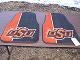 Oklahoma State Cowboys Car Mats 2 Piece universal fit Car Floor Mat (Rug)