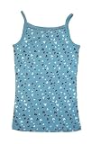 Girls Blue Butterflies Strappy Tank Top