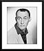 Joey Bishop Framed And Matted 8x10 B&W Photo (Ocean's Eleven)