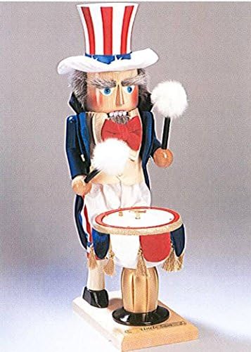Retired Signed Steinbach 2002 Uncle SAM Nutcracker Musical LE 5,000