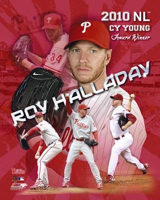 Roy Halladay Phillies 8x10 Photograph AANA024
