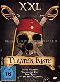 Piraten Kiste XXL (2 DVDs) incl. Piraten der Karibik (Blackbeard), Der schwarze Pirat (The Black Pirate), Jolly Roger und Doku: Die Welt der Piraten