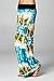 Womens Palazzo Tie Dye Pants Gaucho Pants Long Pants Wide Leg Pants For Women