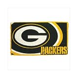 30" NFL Green Bay Packers Natural Coir Fiber Welcome Mat