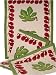 Fig & Fig Leaf Motif Mas d'Ousvan Couleur Nature block print French tea kitchen dish towel